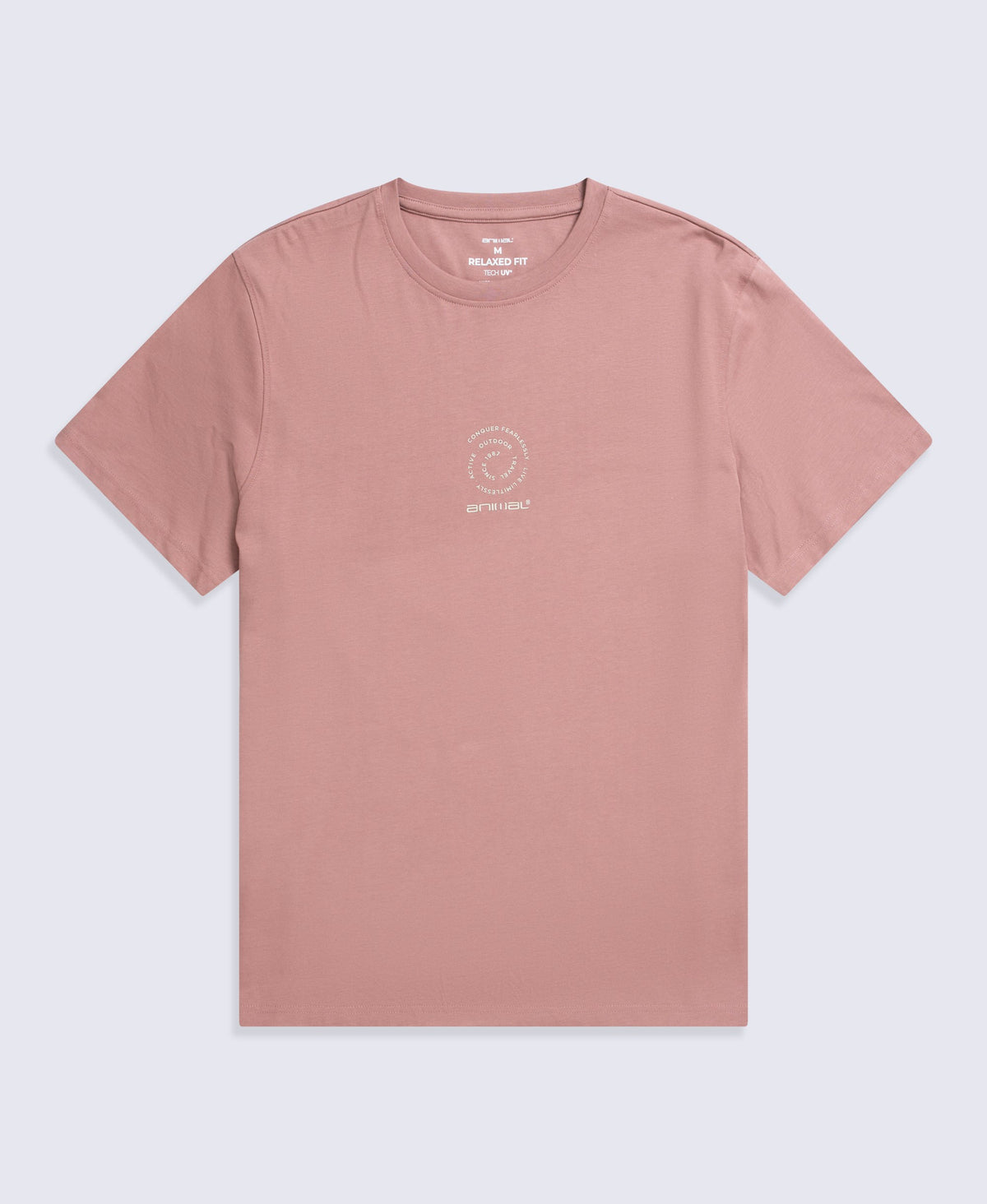 Chase Mens Graphic Relaxed T-Shirt - Pink