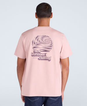 Chase Mens Graphic Relaxed T-Shirt - Pink