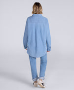 Seya Womens Beach Shirt - Light Blue