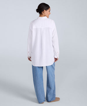 Seya Womens Beach Shirt - White