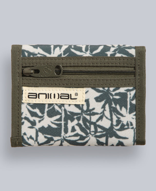 Mens Recycled Trifold Wallet - Khaki