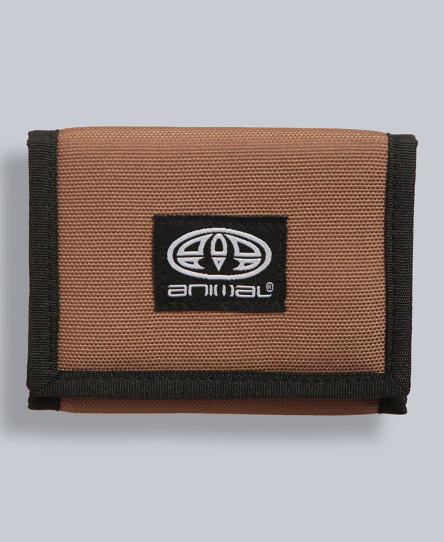 Mens Recycled Trifold Wallet - Tan