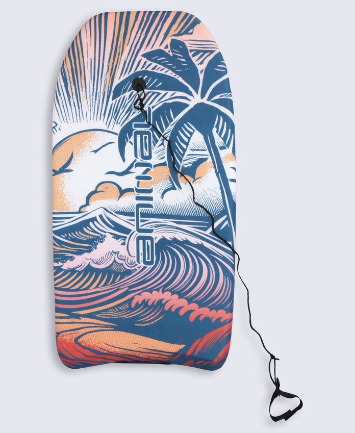 Printed Body Board - Orange