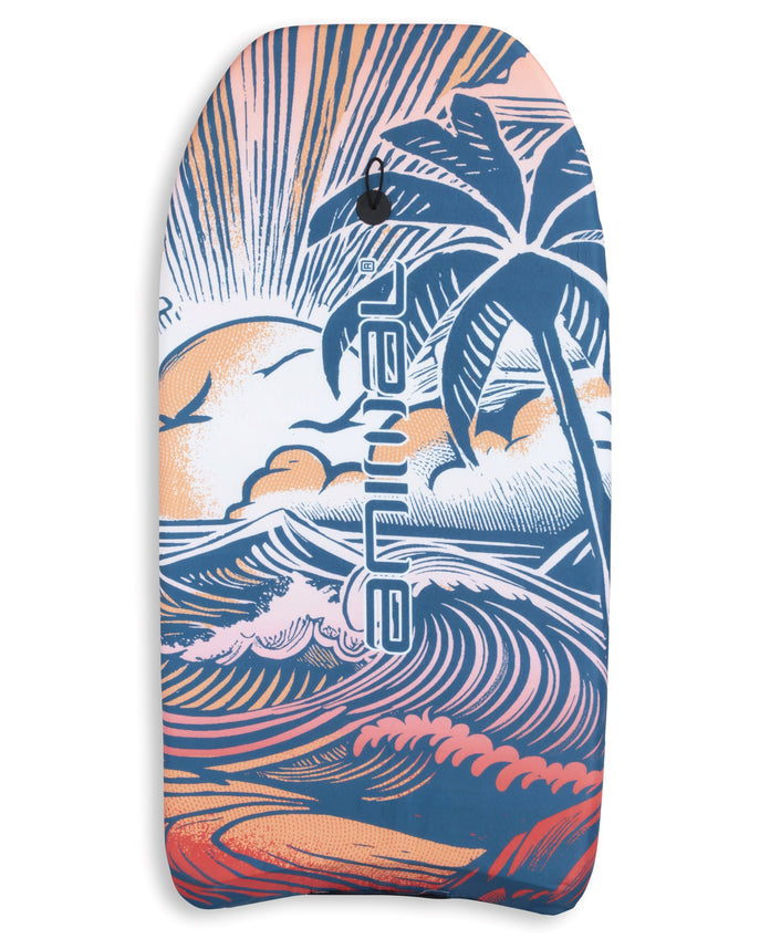 Printed Body Board - Orange