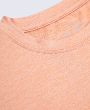 Latero Womens Hybrid Swim T-Shirt - Coral