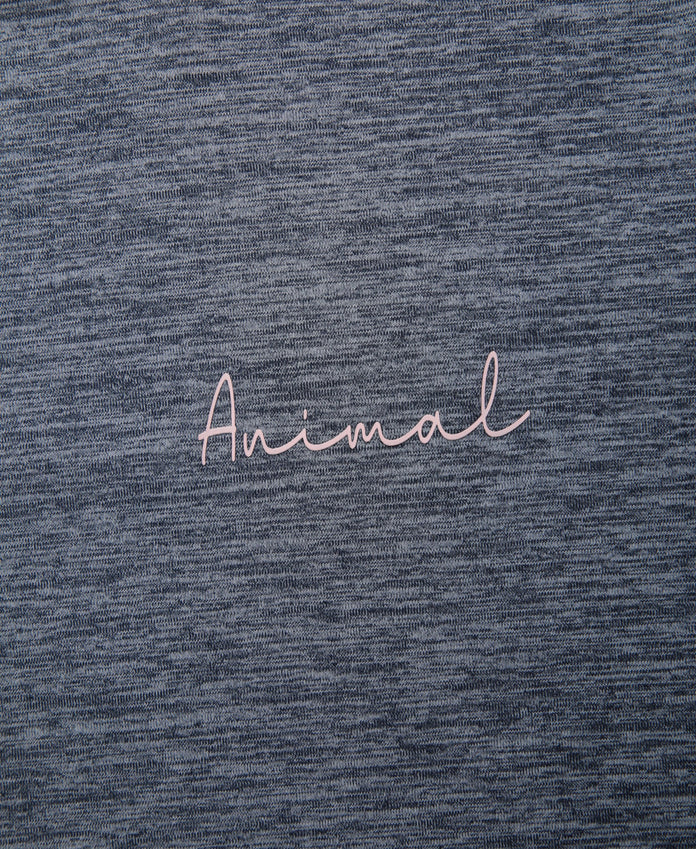 Latero Womens Hybrid Swim T-Shirt - Navy