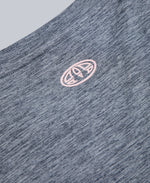 Latero Womens Hybrid Swim T-Shirt - Navy