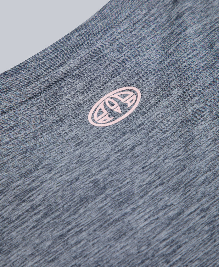 Latero Womens Hybrid Swim T-Shirt - Navy