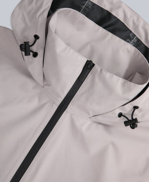 Pace Womens Waterproof Packable Jacket - Light Beige