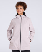 Pace Womens Waterproof Packable Jacket - Beige