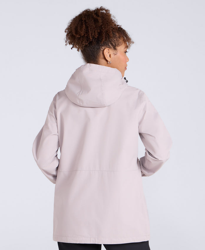 Pace Womens Waterproof Packable Jacket - Beige