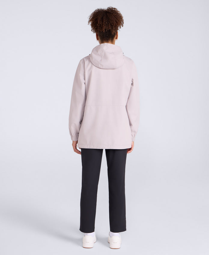 Pace Womens Waterproof Packable Jacket - Beige