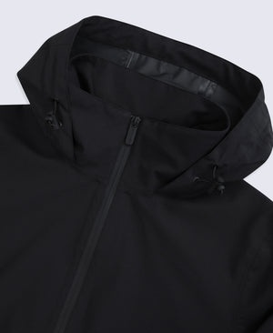 Pace Womens Waterproof Packable Jacket - Jet Black