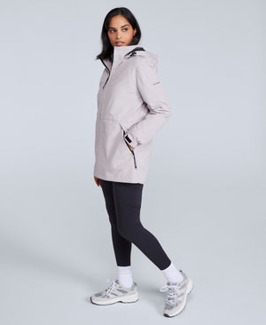 Pace Womens Waterproof Packable Jacket - Light Beige