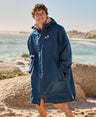 Hazey Mens Waterproof Beach Parka - Blue
