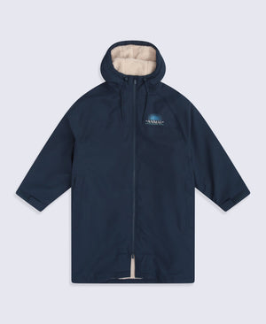 Hazey Mens Waterproof Beach Parka - Navy