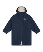 Hazey Mens Waterproof Beach Parka - Navy