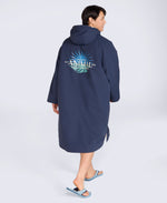 Hazey Mens Waterproof Beach Parka - Navy