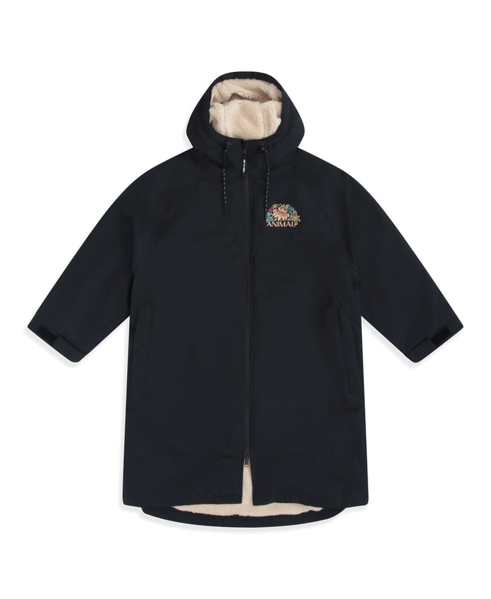 Hazey Womens Waterproof Beach Parka - Pink