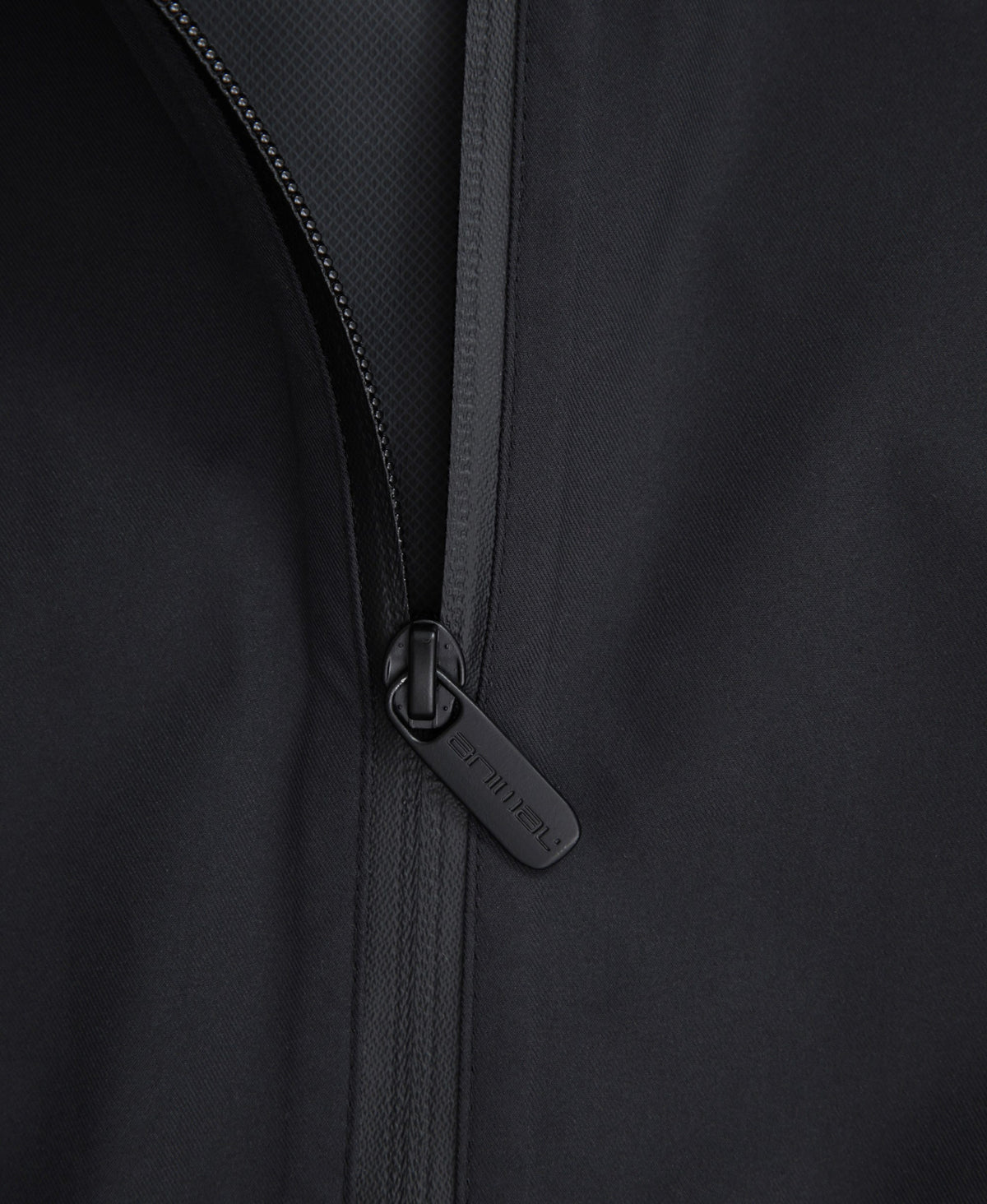 Pace Mens Waterproof Packable Jacket - Black