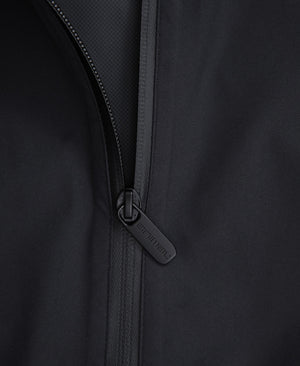 Pace Mens Waterproof Packable Jacket - Black