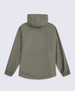 Pace Mens Waterproof Packable Jacket - Dark Khaki