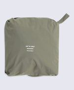 Pace Mens Waterproof Packable Jacket - Dark Khaki
