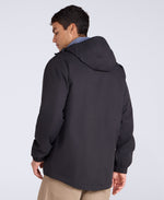 Pace Mens Waterproof Packable Jacket - Jet Black