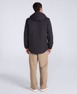 Pace Mens Waterproof Packable Jacket - Jet Black