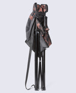 Folding Patterned Chair - Brown