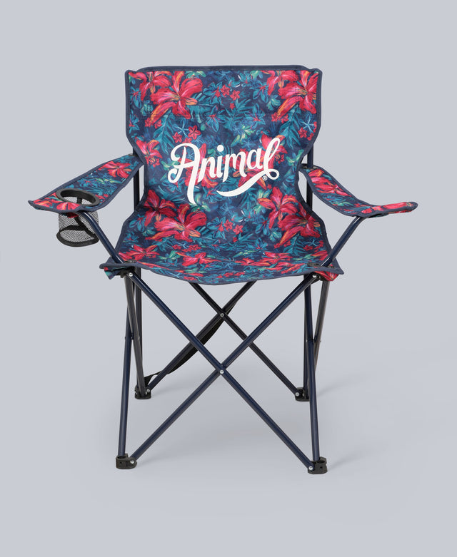 Folding Patterned Chair - Mixed