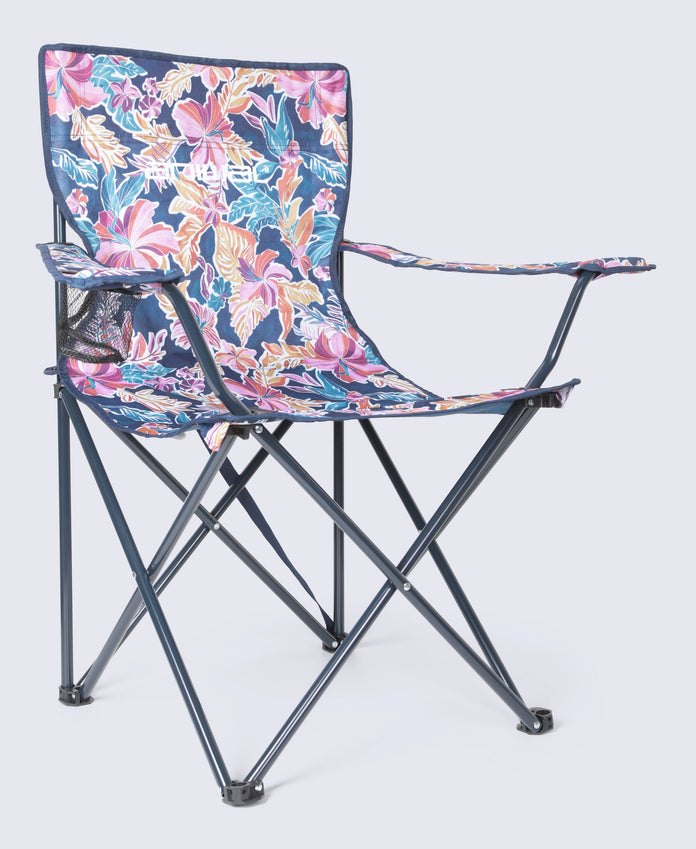 Folding Patterned Chair - Pink