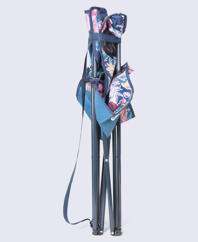 Folding Patterned Chair - Pink