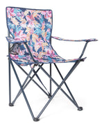 Folding Patterned Chair - Pink