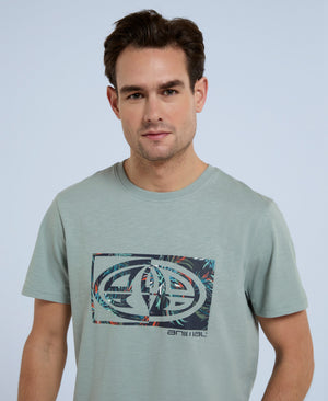 Jacob Mens Graphic T-Shirt - Corn Blue