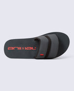 Wave Mens Slider - Charcoal