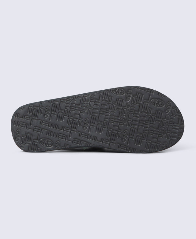 Wave Mens Slider - Charcoal