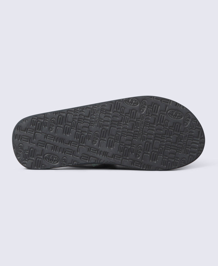 Wave Mens Slider - Charcoal