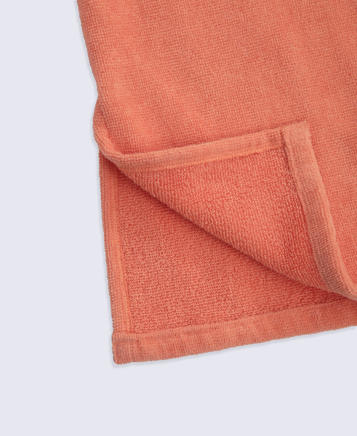 Gill Kids Towelling Poncho - Coral