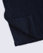 Gill Kids Towelling Poncho - Navy