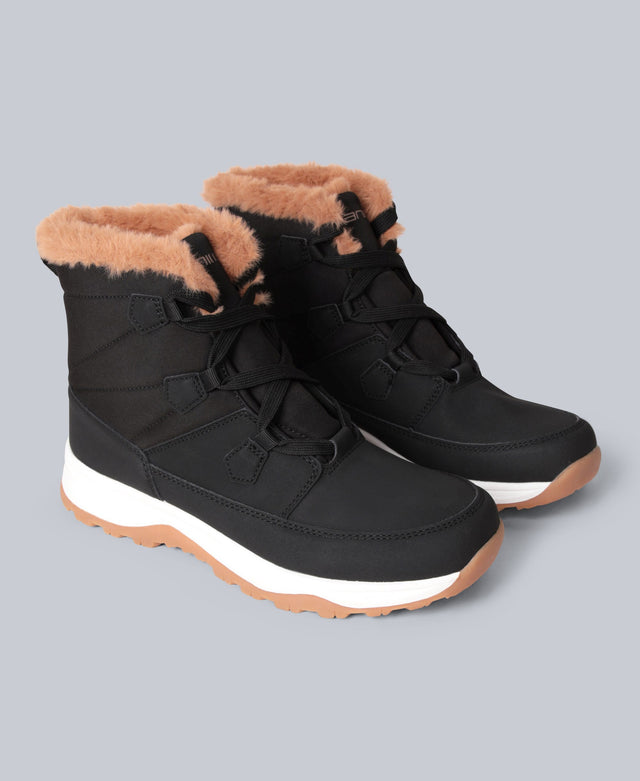 Filey Womens Snow Boots - Black