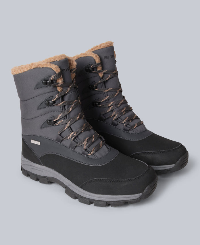 Blizzard Mens Waterproof Snow Boots - Grey