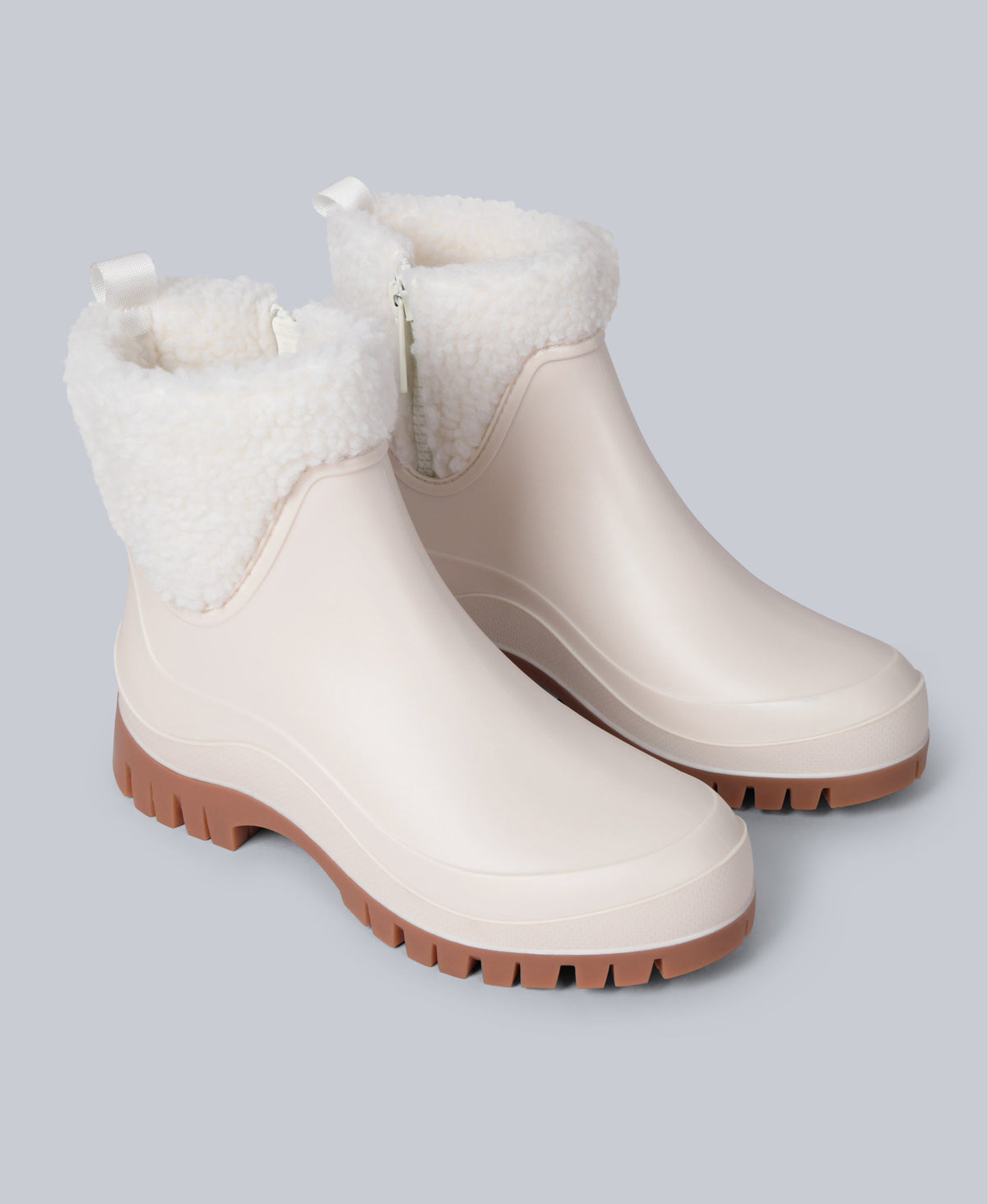 Lolah Womens Wellies - Cream