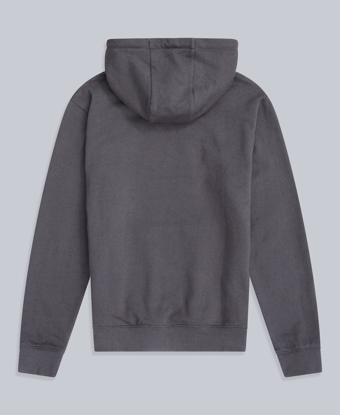 Nick Mens Heavyweight Hoodie - Dark Grey