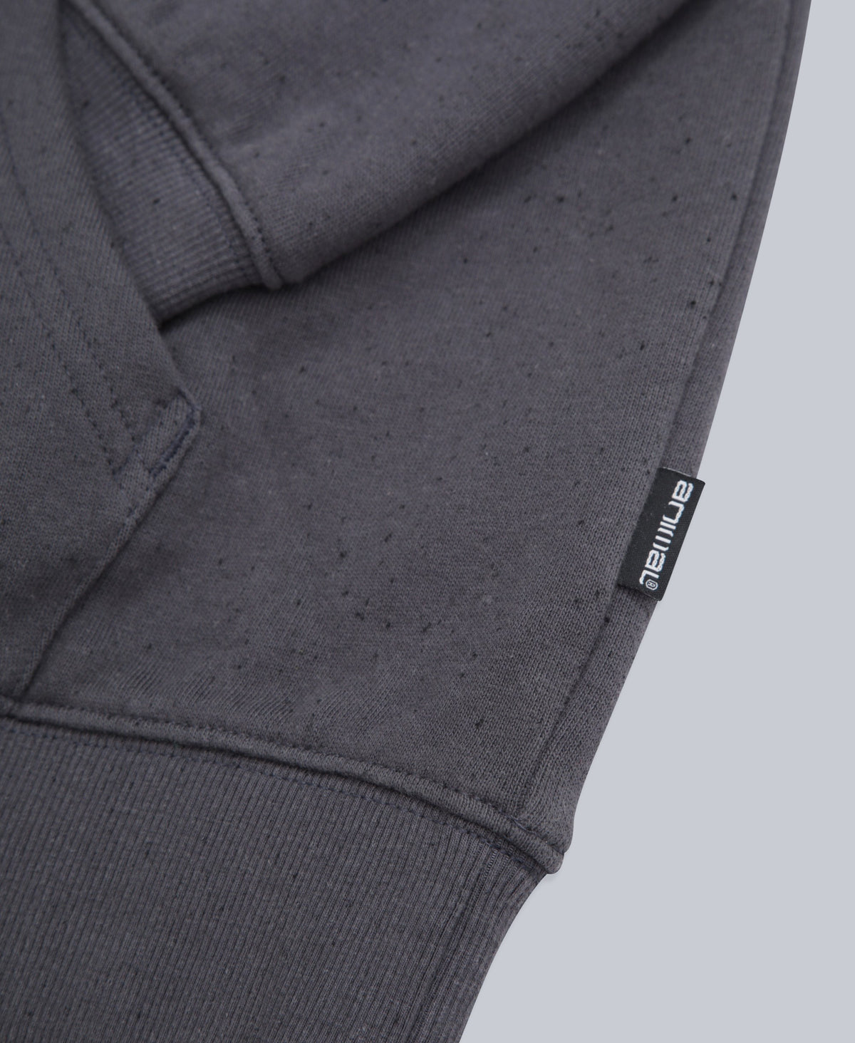 Nick Mens Heavyweight Hoodie - Dark Grey