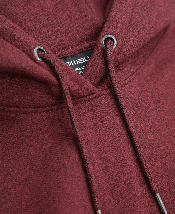 Nick Mens Heavyweight Hoodie - Red