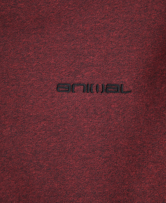 Nick Mens Heavyweight Hoodie - Red