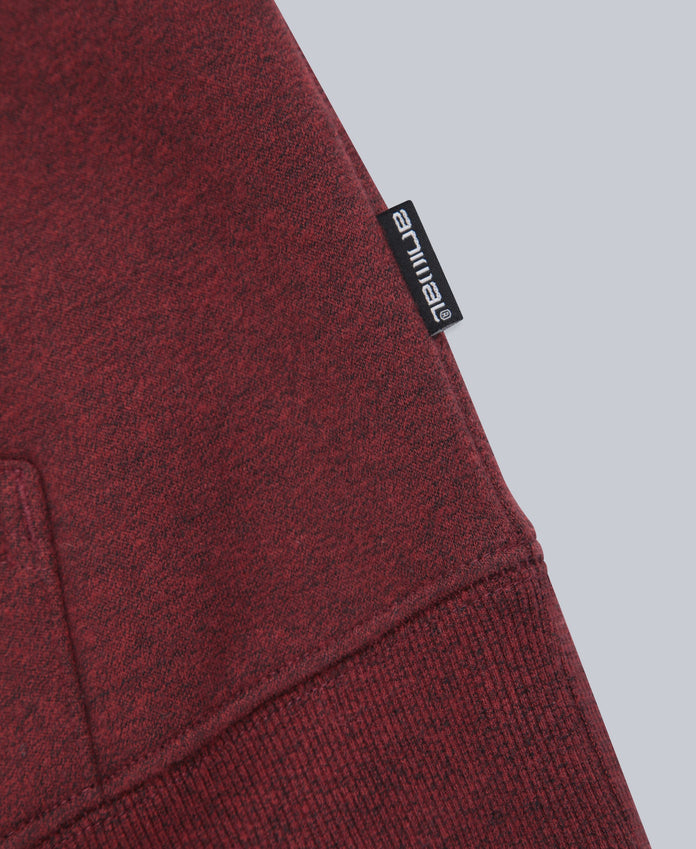 Nick Mens Heavyweight Hoodie - Red