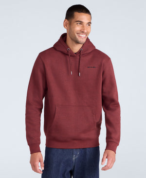 Nick Mens Heavyweight Hoodie - Red