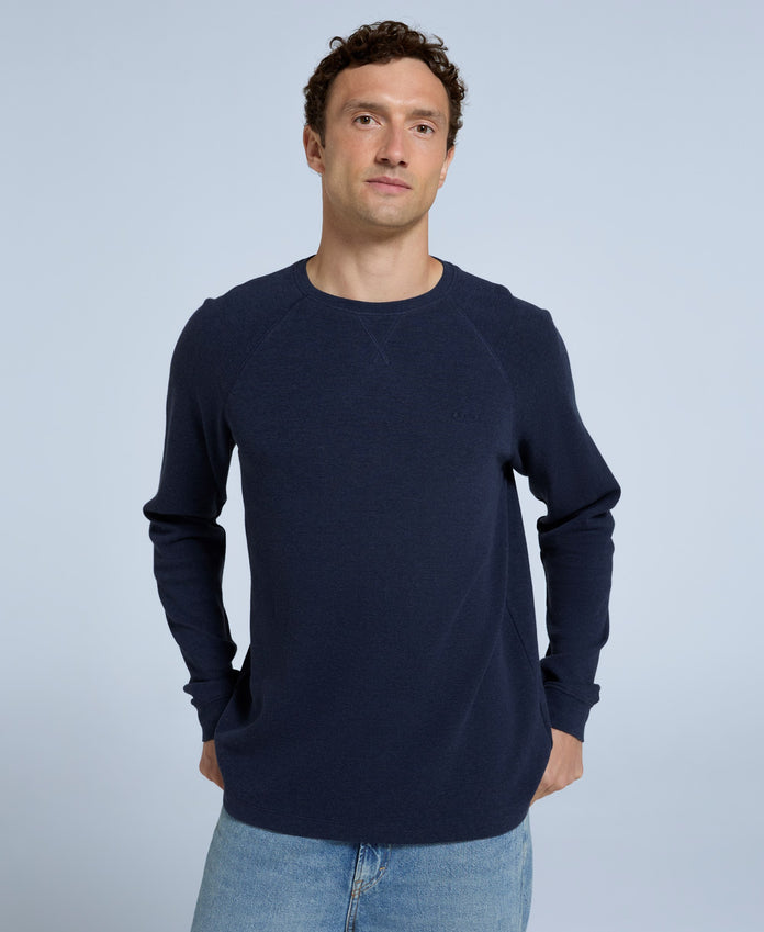 Outerstuff Men's FIFA World Cup Penalty Long Sleeve Tee - Officially Licensed Navy Soccer Shirt